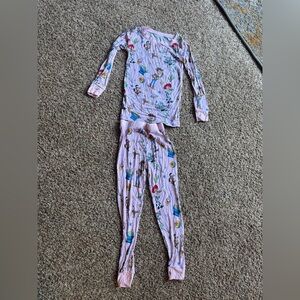 Little Sleepies Disney Toy Story pink long sleeve pajamas 3T